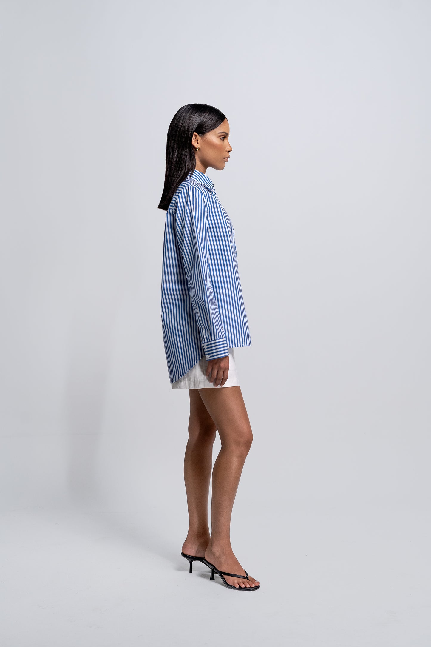 Petite Riviera Stripe Shirt