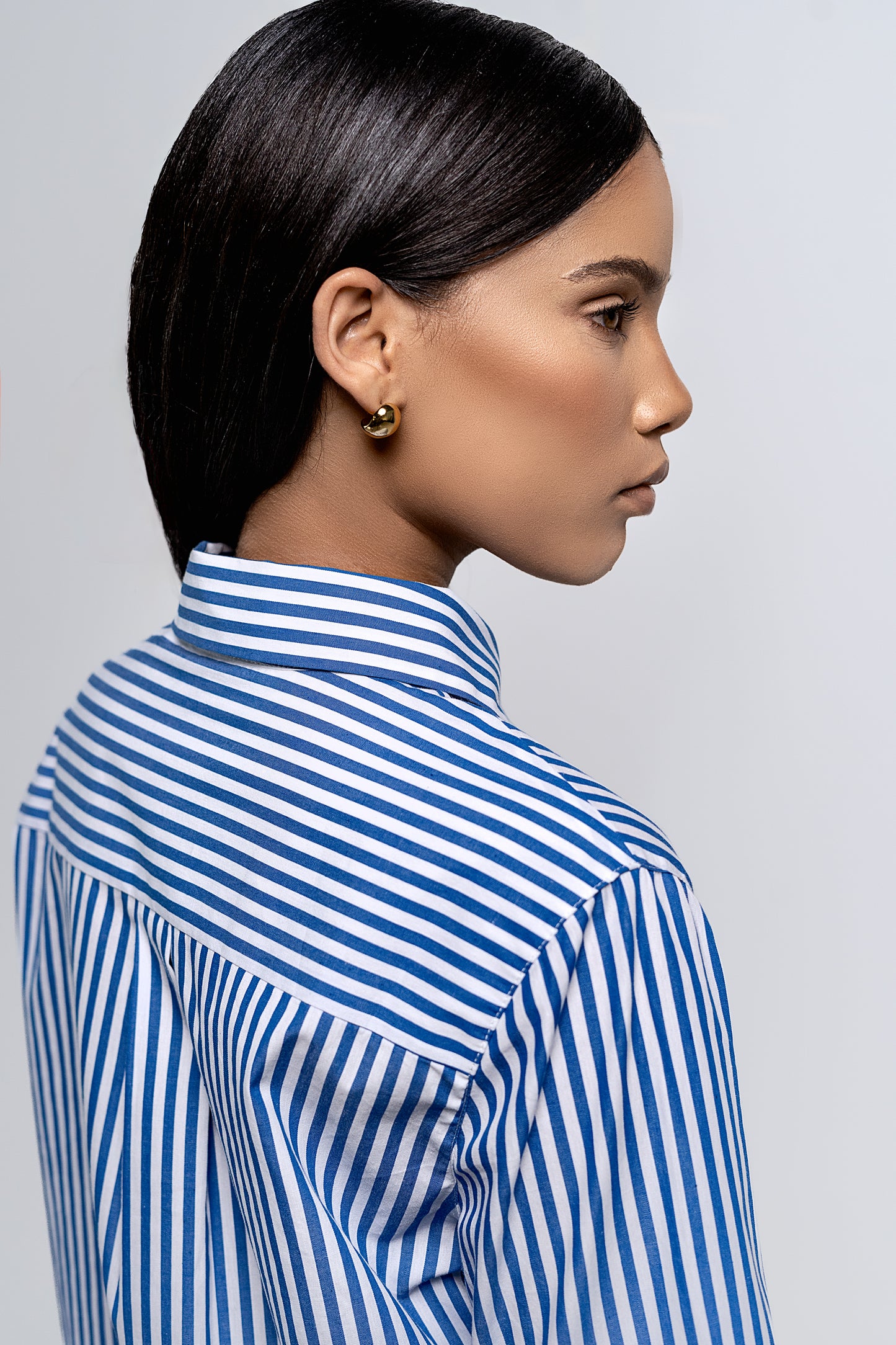 Petite Riviera Stripe Shirt