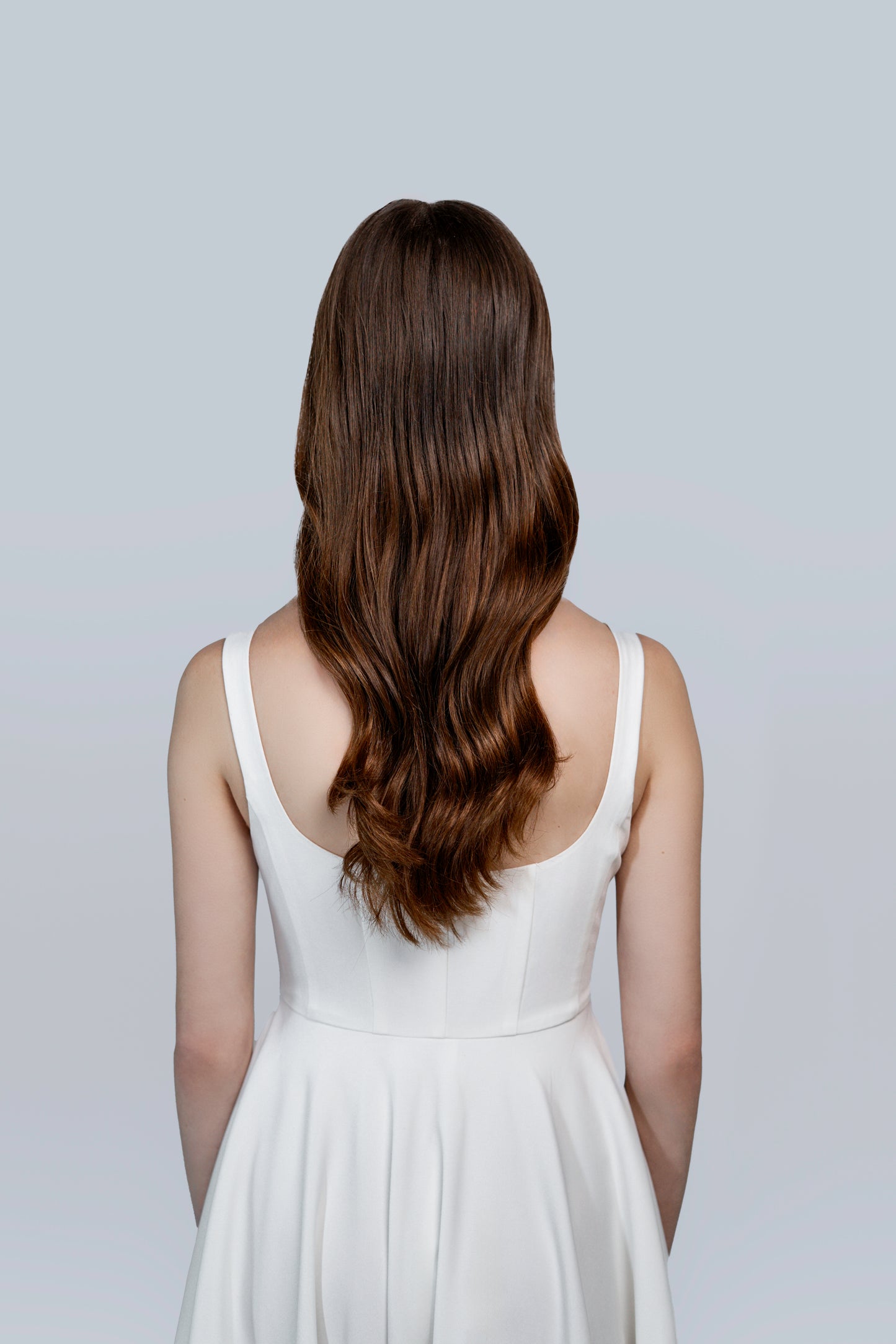 Coming Soon - Petite Square Neck Midi Dress White